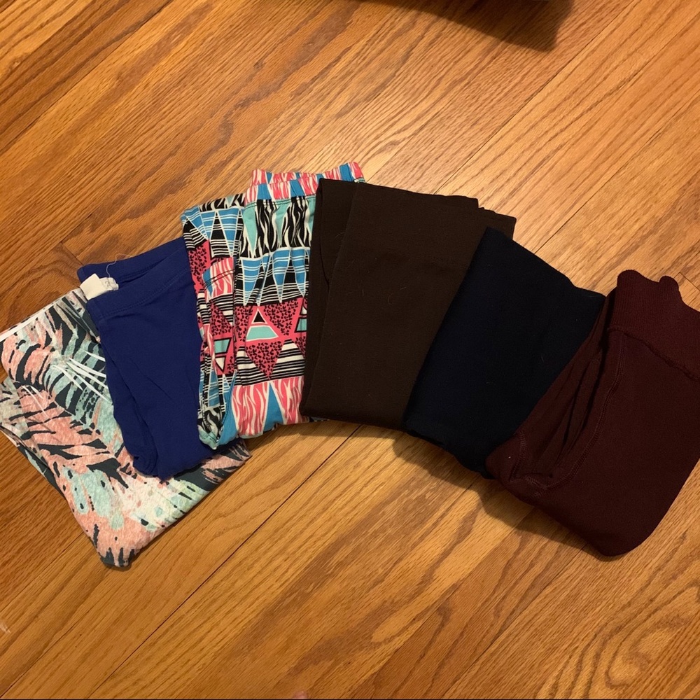 ⚡️ Lot of 6 pair of leggings - Picture 1 of 5